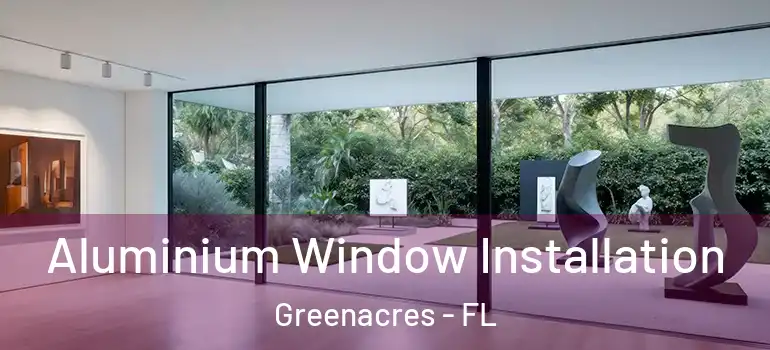  Aluminium Window Installation Greenacres - FL