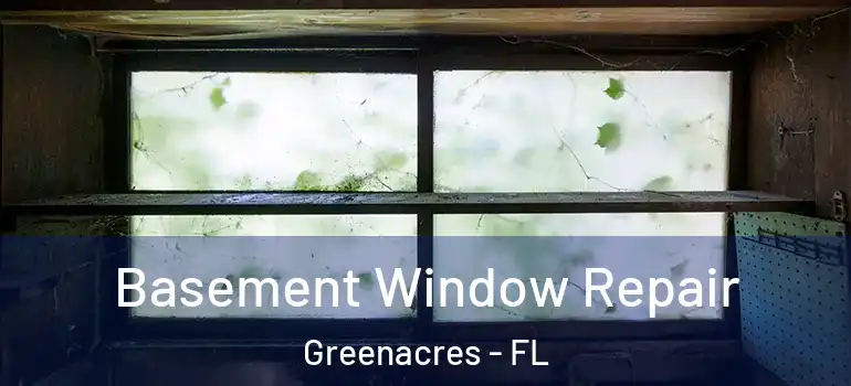  Basement Window Repair Greenacres - FL