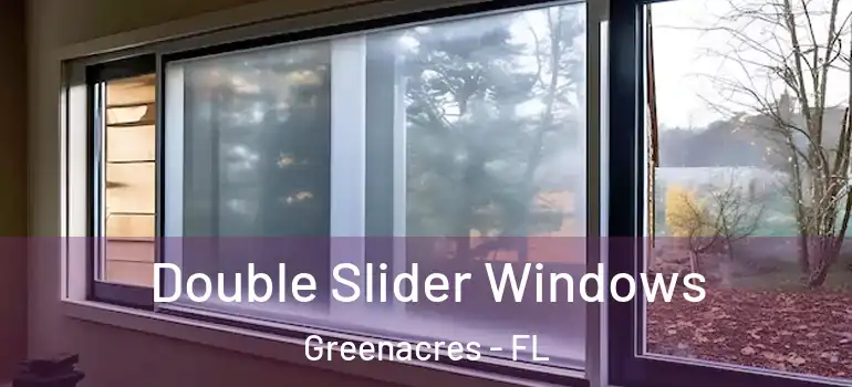  Double Slider Windows Greenacres - FL